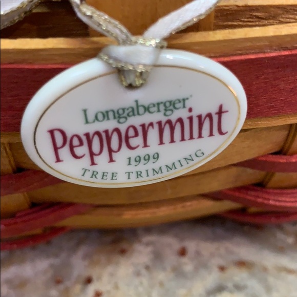 Longaberger Basket Red - Picture 2 of 4